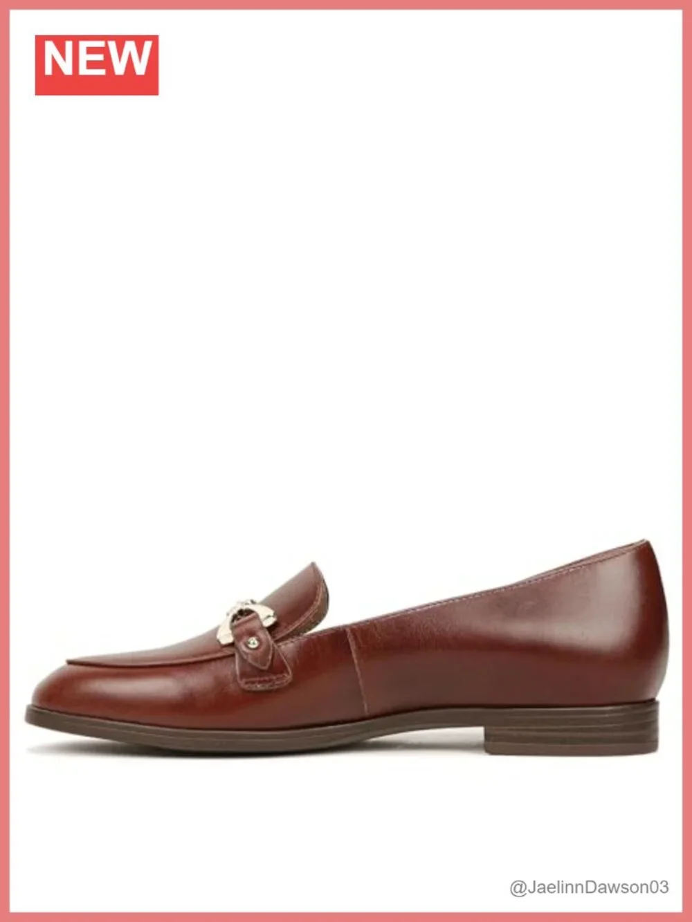 Naturalizer Gala Leather Slip-On Loafers with REZORB Cushioning